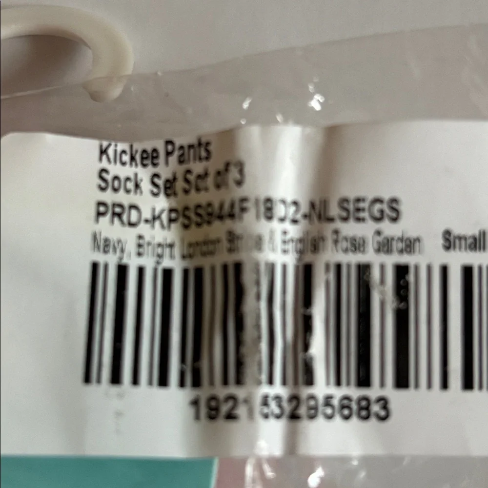 (3 for $12 item) Kickee Kids Bamboo Socks 3-Pack NWT (18M-3Y)